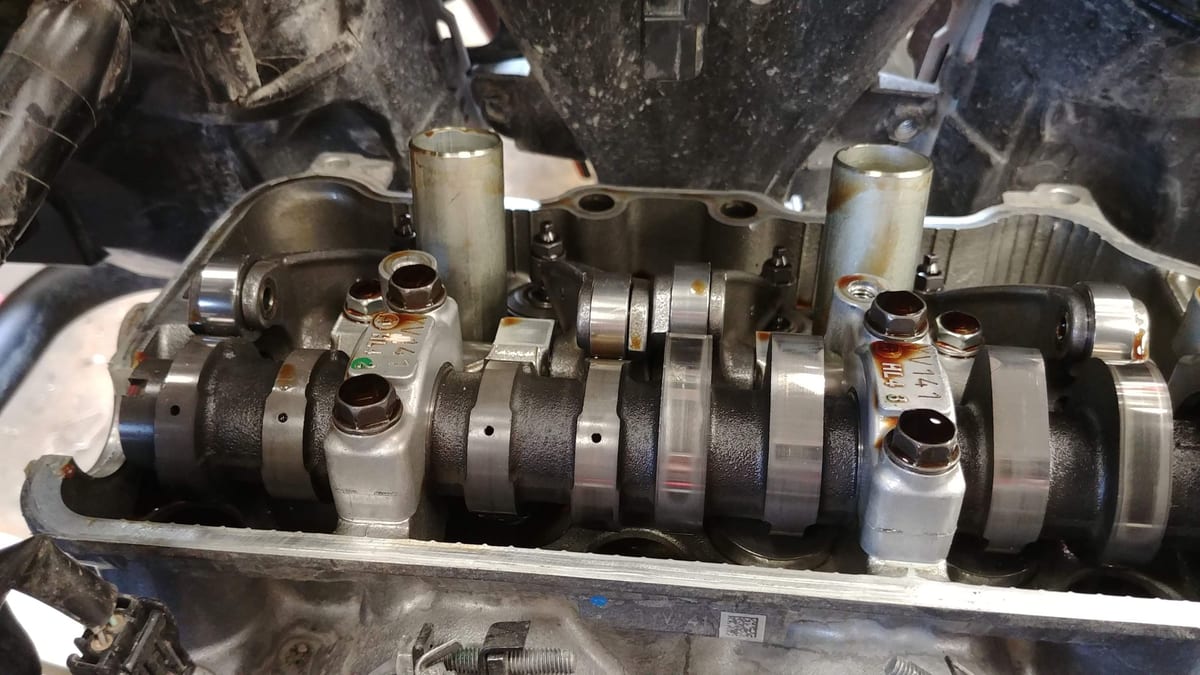 2017 Africa Twin Valve Clearance Check